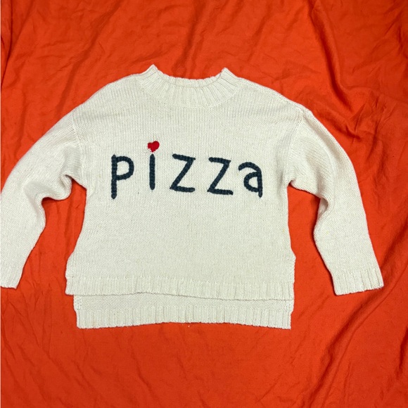 Wildfox Simply Pizza Vineyard Sweater Size XS - Picture 5 of 9